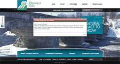 Desktop Screenshot of mississippimills.ca
